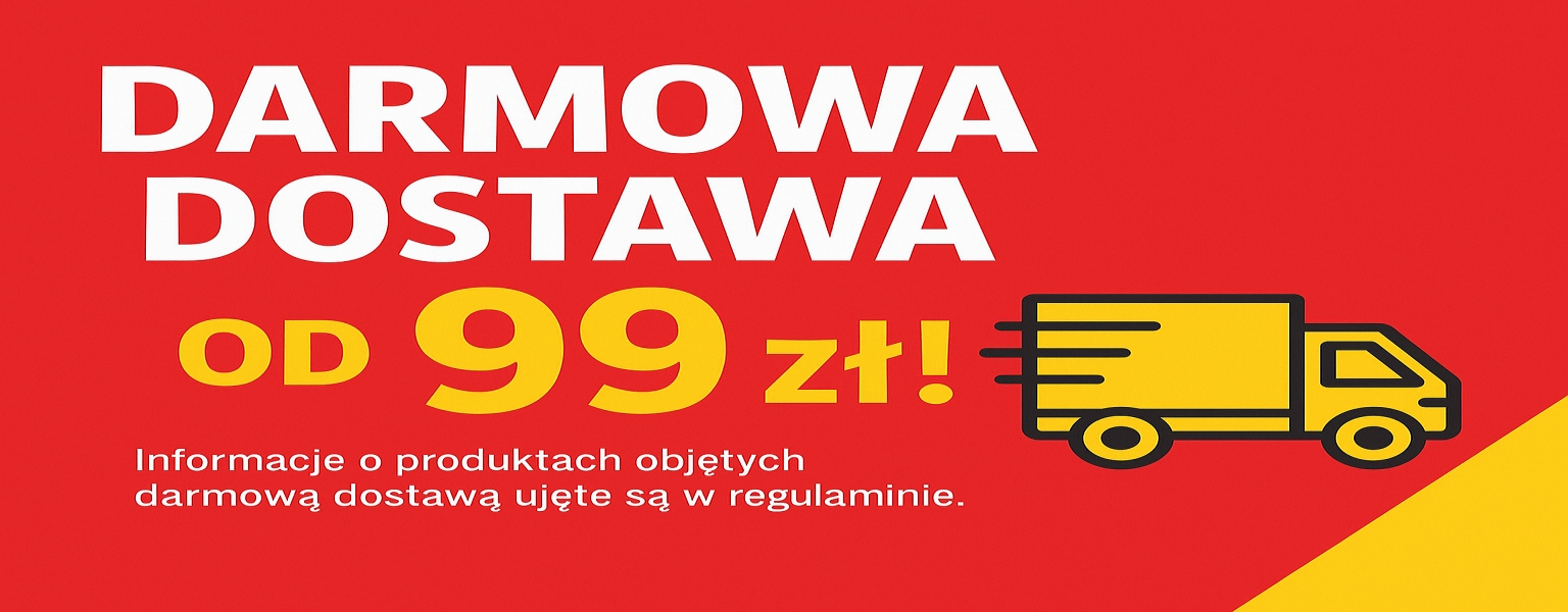Darmowa dostawa od 99 zł